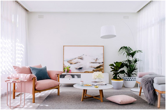 FabModula interior color trend 2018 | pink