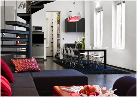 FabModula interior color trend 2018 | black