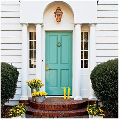 FabModula bright color outside door